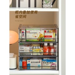 Household Medicine Storage Box, Multifunctional Acrylic Transparent Medicine Box, Drawer-Type Medicine Box, Family-Sized Medicine Box Classification