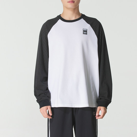 
Adidas clover men's autumn new sportswear long-sleeved T-shirt running fashion