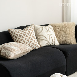 Italian-Style Pillow Set, Light Luxury, High-End Cushions, Pillows, Decorative Pillowcases for Guesthouses and Model Rooms