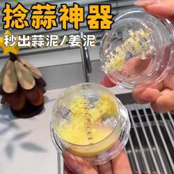 Garlic Press, Garlic Crusher, Household Garlic Masher, Garlic Mincer, Kitchen Creative Gadget, Garlic Box, Garlic Stirrer