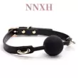 NNXH cao cấp silicone miệng bóng chó huấn luyện nô lệ sâu họng SM dụng cụ tình dục đồ chơi thay thế