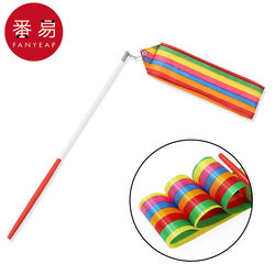Dance Ribbons Ad1Sq801 - Dance Ribbons for Artistic Gymnastics, Kindergarten Performances, Colorful Kindergarten Performances