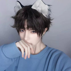 Little Milk Dog Animal Ear Hairpin Super Cute Japanese Style Cos Hairpin Cat Ears Fox Ears Clip Cat Hair Accessories Trendy Men
