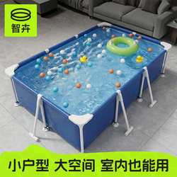 Children's Inflatable Swimming Pool, Thickened for Home Use, Large Family Outdoor Yard Pool with Frame for Adults and Babies