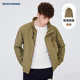 Navigare Italian sailing green stand -up collar jacket Men's spring casual loose tide brand eggplant
