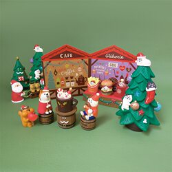 Japanese Style ins Creative Christmas Gifts Santa Claus Home Goods Zakka Resin Crafts Ornaments Gifts