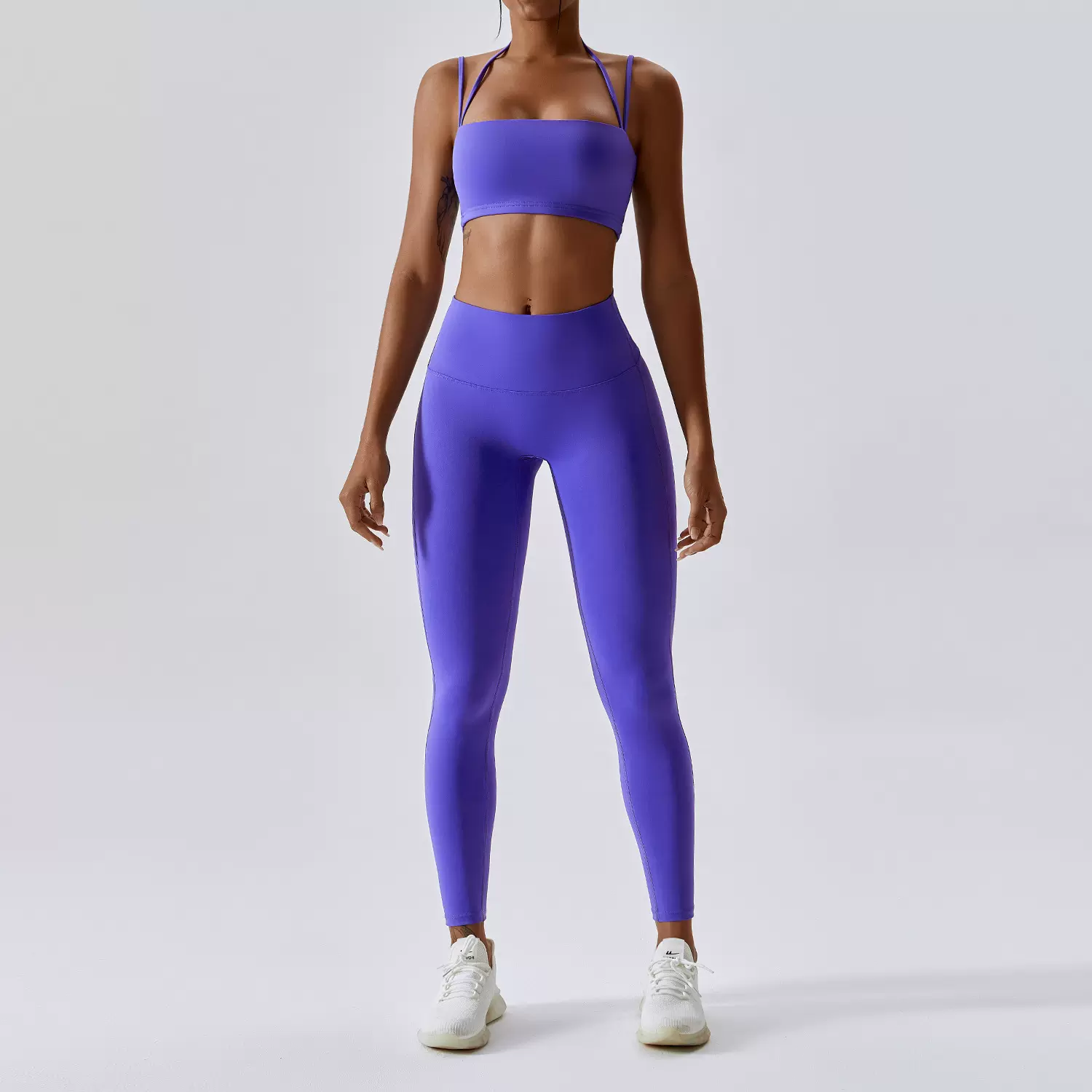 Yoga Clothing Sets Athletic Wear Women High Waist Leggings A-Taobao