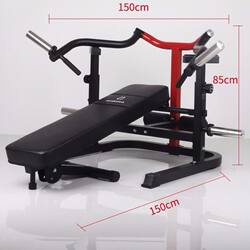Bench Press Rack Home Fitness Indoor Chest Muscle Barbell Piece Bench Press Rack Safety Belt Protective Function Barbell Push Bed