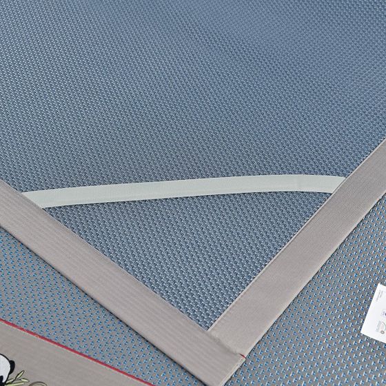 
Category A maternal and infant thickened ice silk rattan mat three-piece set flat-laying mat strapped summer washable folding cooling mat