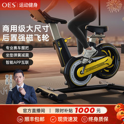 Oes Dynamic Bicycle for Home Use, Indoor Exercise, Magnetic Control, Smart Silent Fitness Bike, Weight Loss Fitness Equipment