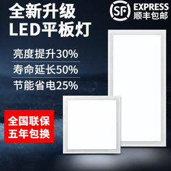 Integrated Ceiling Led Light 30×30 Bathroom Kitchen Toilet Recessed Flat Panel Light 300×600 Ceiling Light