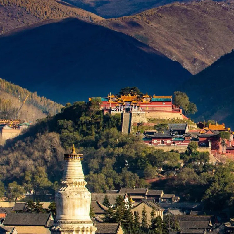 6人纯玩小团 含机票山西旅游五台山云冈石窟壶口瀑布6天5晚跟团游