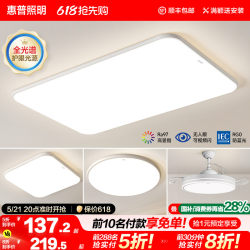 Hp Living Room Lamp, Modern, Simple, Elegant, Ultra-Thin Led Eye-Protection Smart Bedroom Ceiling Lamp, Zhongshan Lighting Package