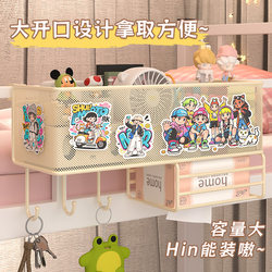 Dormitory Bedside Hanging Basket Bedside Storage Rack College Student Bunk Bed Snack Rack Dormitory Hanging Storage Basket Organizer