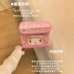 Cute Storage Box for Cosmetics, Desktop, Office Desk, Snacks, Small Items, with Lid, Storage Box for Dressing Table, Lipstick Organizer