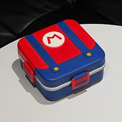 Cute Lunch Box for Office Workers, Large Capacity Student Bento Box with Compartments, Portable and High-Looking, 2026 New Model