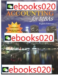 Financial Accounting for MBAs, 8th Edition Easton, Wild-Taobao