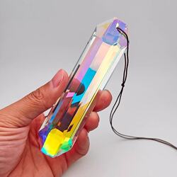 Sun Catcher Pendant Window Wind Chime Crystal Prism Light and Shadow Sunlight Bedroom Decoration Rainbow Hanging Ornament Aerial Hanging Decoration