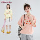 Raspberry Store Cartoon Korean Strawberry Round Neck Short Sleeve T-shirt 2025 Pink New Versatile Sweet Loose Top