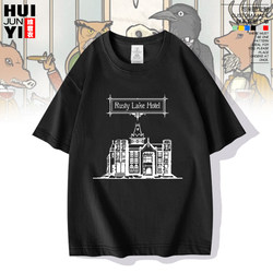 Rust Lake Short-Sleeve T-Shirt, Summer Unisex Loose Fit, Gaming Pure Cotton Half-Sleeve, Simple Trendy Versatile Student Top