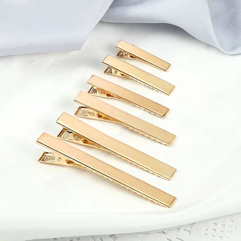 30Pcs Set Gold Silver Color Hair Clip Basic Shiny Metal Alli Taobao