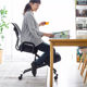 Japan SANWA posture corrective chair ergonomic chair office writing home student chair office air rod lifting backrest kneeling chair
