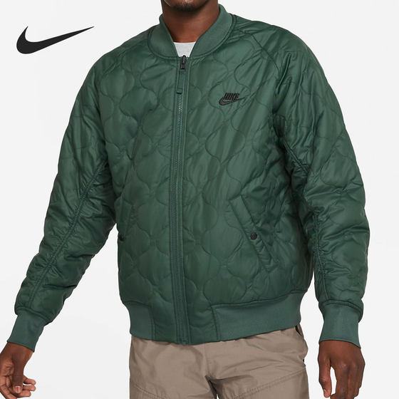 Nike/Nike genuine men wear warm stand-up collar jacket sports cotton clothes CZ9999-337