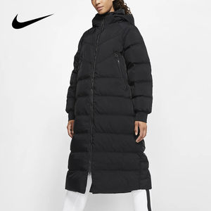 Nike/Nike genuine women's winter hooded wind -keeping windproof and warm sports down jacket BV3138
