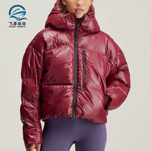 
Adidas/Adidas genuine new women's short warm hooded bread and cotton jacket IW3843