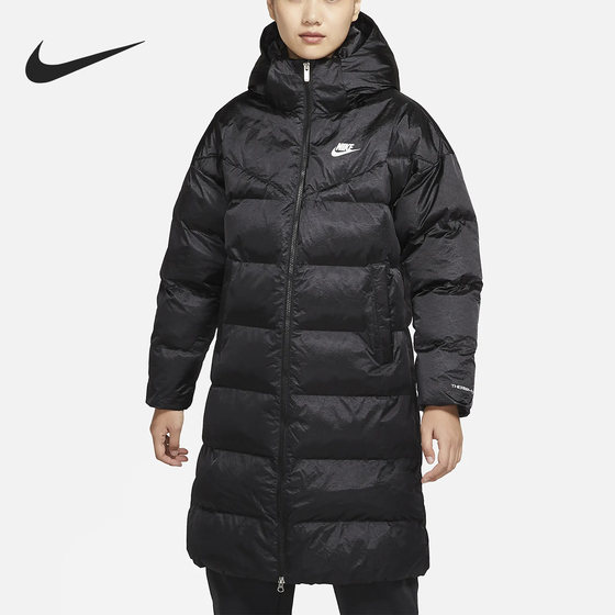 Nike/Nike genuine winter new women's sports warm medium long cotton clothes DQ6879-010