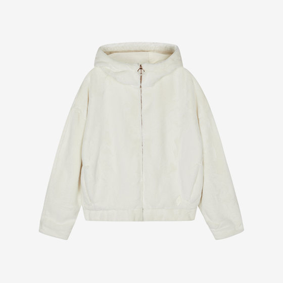 
Skechers/Skechers genuine seasonal sports women's casual knitted simple zipper hooded jacket