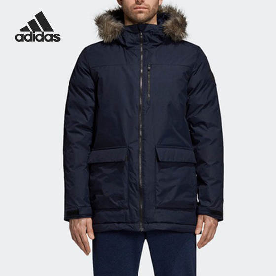 Adidas/Adidas authentic outdoor men's warm sports cotton jacket jacket CY8602