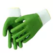 Găng tay cao su đầy đủ hai mặt hoa văn lượn sóng màu xanh lá cây bảo hộ lao động cao su chống trượt cao su chống mài mòn công trường xây dựng Mủ bảo hộ sản xuất găng tay bảo hộ Gang Tay Bảo Hộ