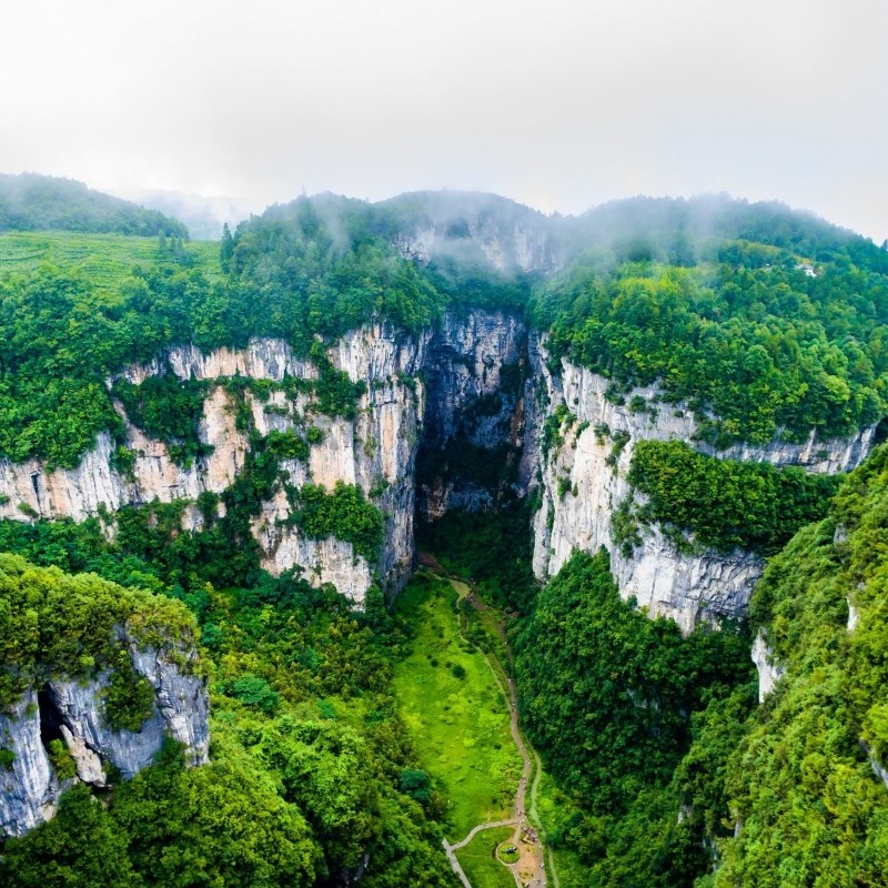 武隆天生三桥+地缝/仙女山+乌江画廊一日游&2-8人小团·含换乘车