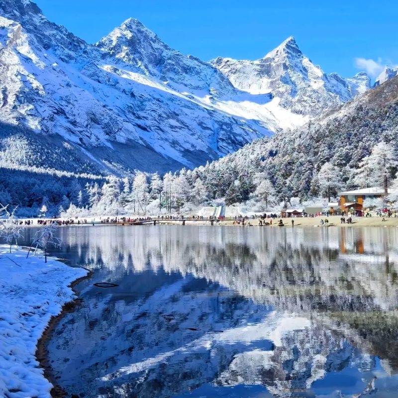 达古冰川+毕棚沟+羊茸哈德+奶子沟2.5日游·含索道+观光车