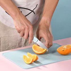 Household Portable Fruit Knife, Stainless Steel Peeler, Folding Small Knife, Kitchen Fruit Peeler, Portable Knife, Multi-Functional