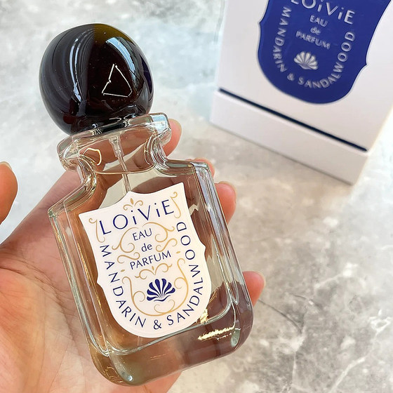 
LOiViE perfume sample Korean niche bergamot white rose peony white musk fig lotus fragrance