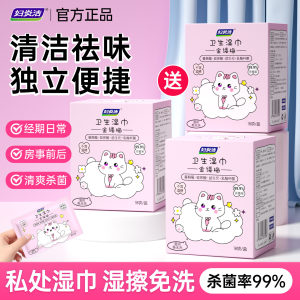 Obstetrics and Gynecology Hygiene Private Wet Wipes for Women Portable and Wipable Wet Paper Towels for Private Care, Cleaning, Sexual Activities, and Sterilization