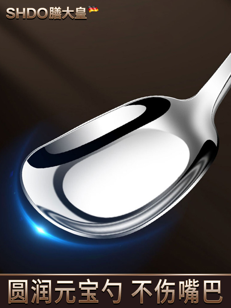 Shdo Spoon Shdo 316 Stainless Steel Long Handle Spoon - Dinner, Rice, Soup
