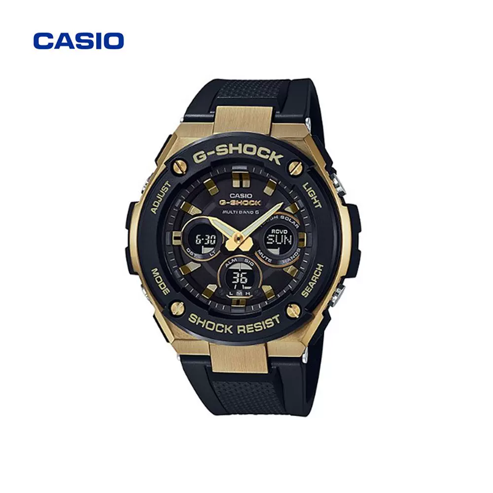 日本直邮CASIO卡西欧G-SHOCK男士运动防水手表GST-W300G-1A9JF-Taobao