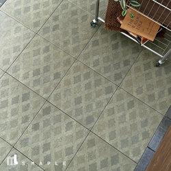 Used Matte Dark-Pattern Light Green Bathroom Balcony 300 Tiles Coffee Shop Homestay Shop Decoration Non-Slip Floor Tiles