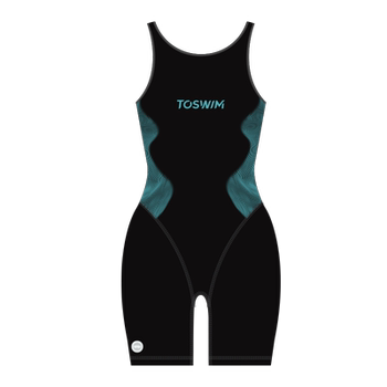 TOSWIM swimsuit women's summer sleeveless one-piece swimsuit