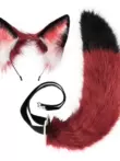 Fursuit Trọn bộ Zootopia Nick Fox phù hợp với tai headband thật đuôi cáo cos truyện tranh đạo cụ Đồ chơi đuôi cáo