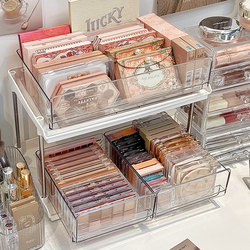 Large-Capacity Cosmetics Storage Rack Desktop Storage Box Lipstick Eyeshadow Palette Dressing Table Transparent Acrylic Display Stand