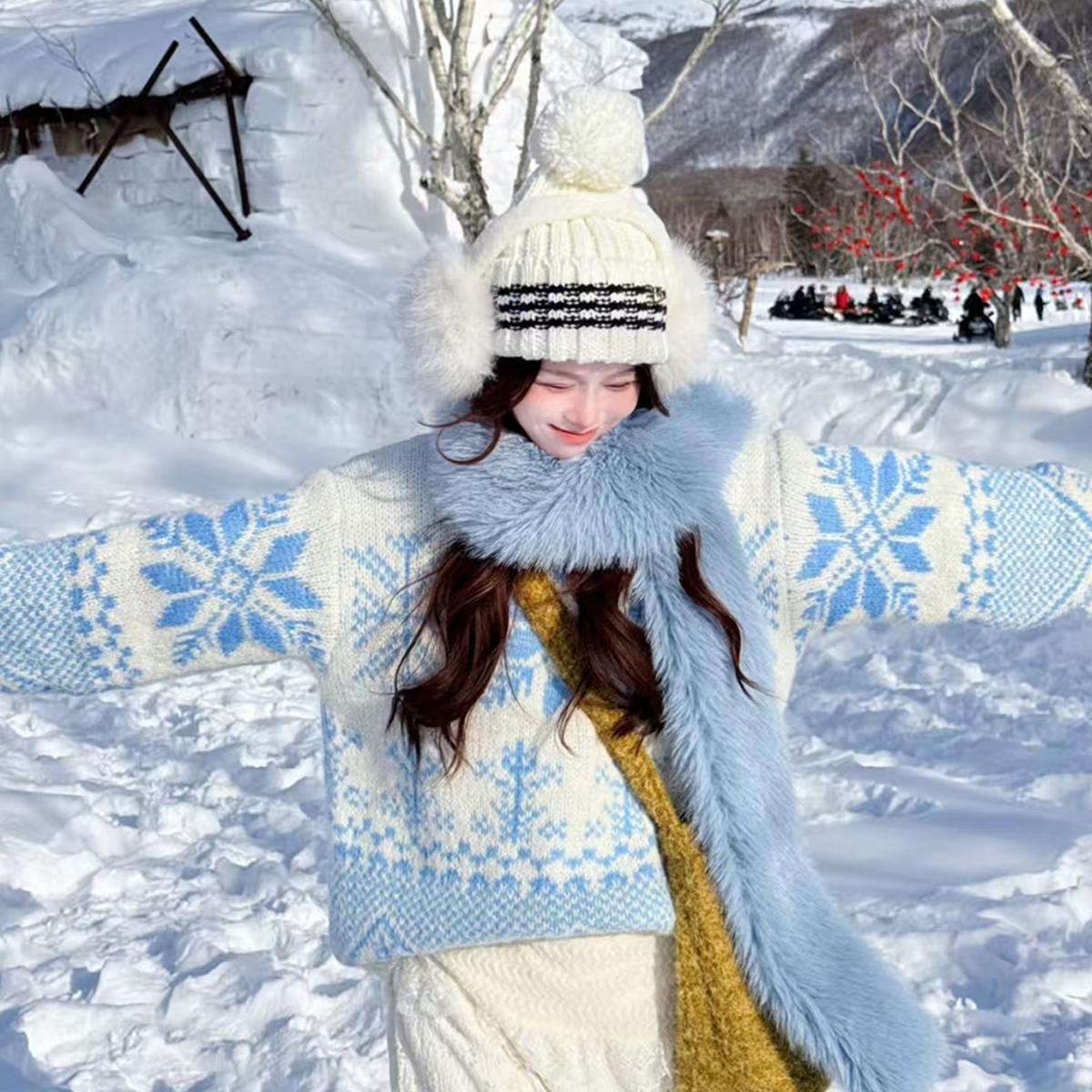 东北旅游哈尔滨旅游雪乡亚布力旅游滑雪3天2晚2-8人纯玩团无购物