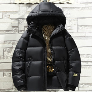 
2025 New Cotton Clothes for Men, Dad Down Jackets, Bread Clothes, Thickened Couple Style Cotton Clothes for Boys, Trendy Men in Autumn and Winter