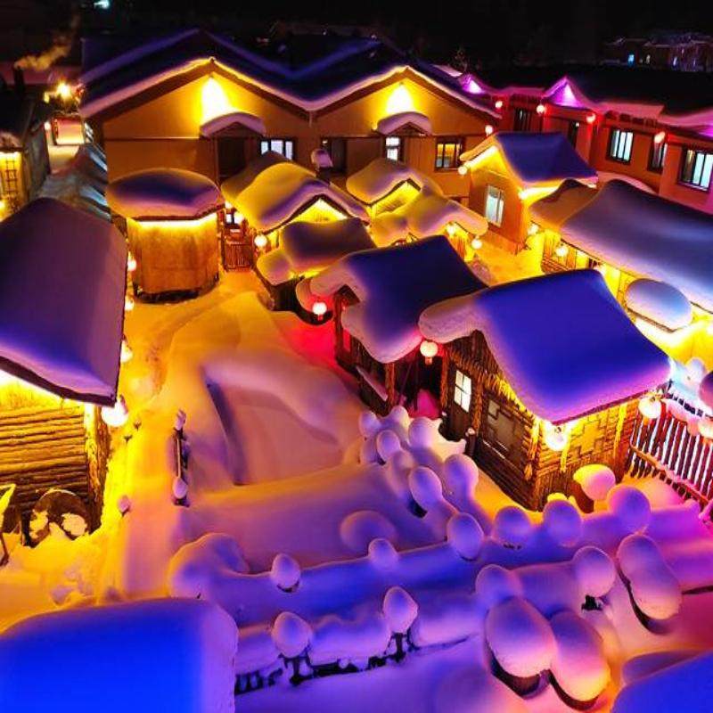 长进哈出/冬游记6日游/长春+长白山+雪乡+哈尔滨/2+1陆地头等舱