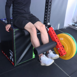 Sitting Leg Extension and Flexion Leg Trainer, Gym-Specific Fitness Equipment, Squat Rack Accessories