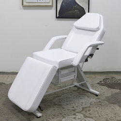 Tattoo Equipment Beauty Bed Tattoo Bed Folding Tattoo Bed Chair Tattoo Embroidery Chair Massage Bed Three Folds with Handrails