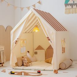 Tent Indoor Children's Playhouse Home Playhouse for Boys and Girls Pretend Play Princess Small House Castle New Model
